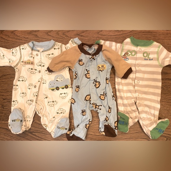Set of 3 child of mine preemie boys onesies - Picture 1 of 4